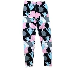 Agnes & Dora Abstract Print Leggings S M Soft Stretch Pull On‎ Comfy NWT